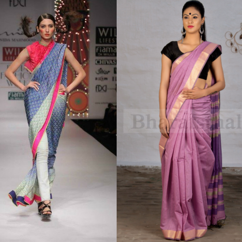 These 10 Bollywood Inspired, Offbeat Saree Draping Styles Will