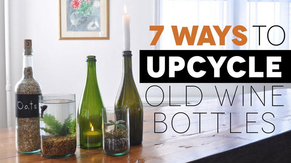 Don't Throw Away Those Wine Bottles. Here Are 7 DIY Ideas To Reuse Them