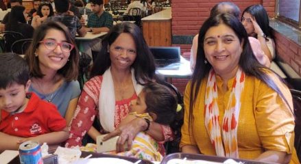 Laxmi Agarwal a mom