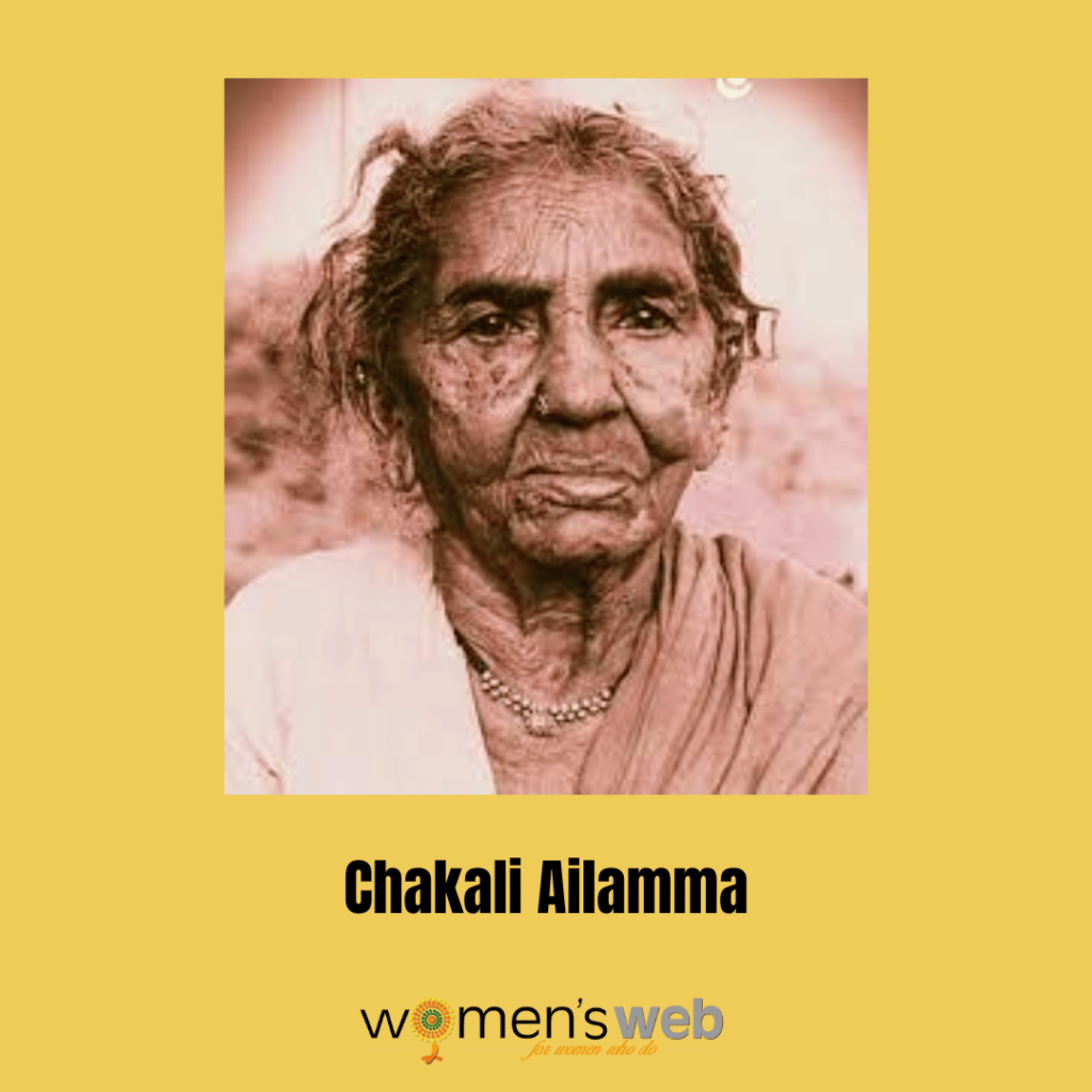 Chakali Ailamma Was The Fiery Bahujan Leader